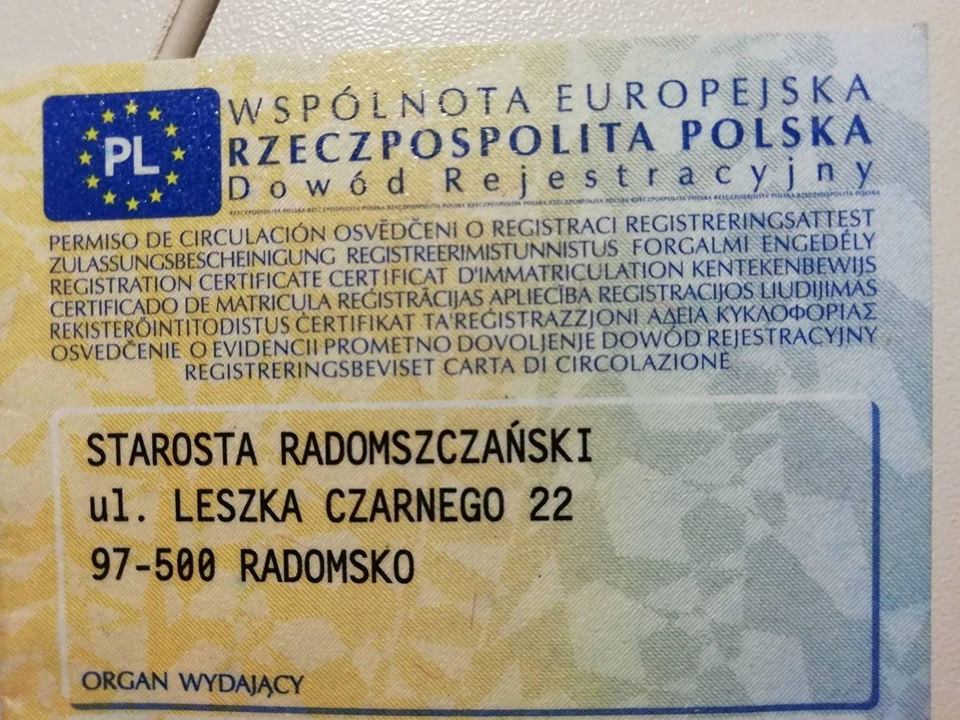 radomsko, starostwo, wydział komunikacji, strajk włoski
