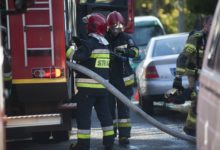 Pożar kamienicy przy ul. Reymonta w Radomsku. Ewakuowano 10 osób