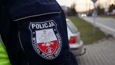 policja, kontrola ruchu drogowego