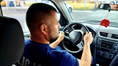 Gdy liczą się sekundy. Policyjne ćwiczenia za kierownicą