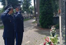 Oddali hołd poległym policjantom