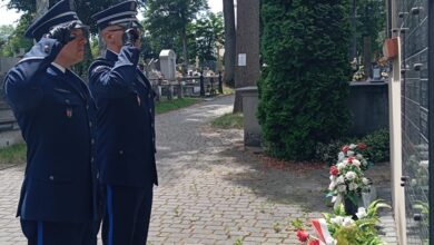 Oddali hołd poległym policjantom