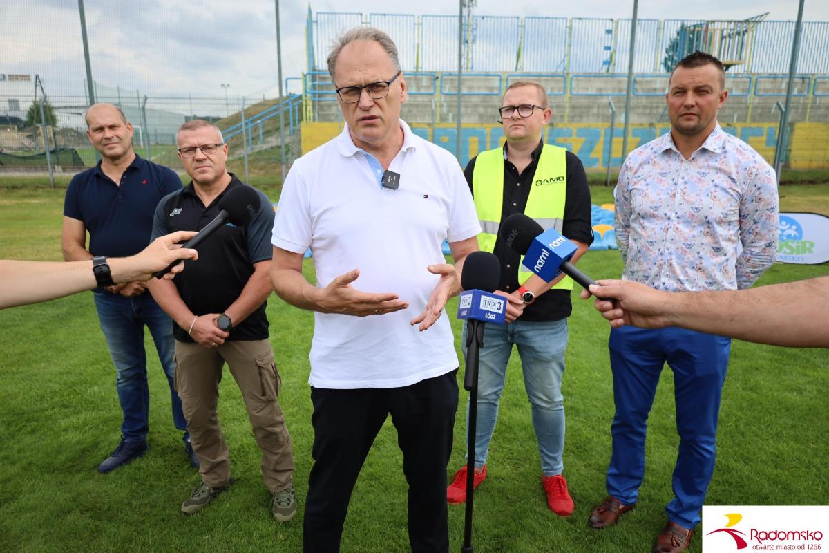 Konferencja prasowa stadion RKS