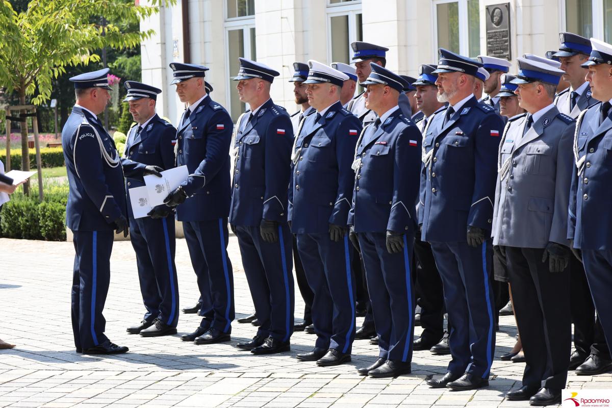 Radomszczańscy policjanci wyróżnieni podczas Obchodów Święta Policji