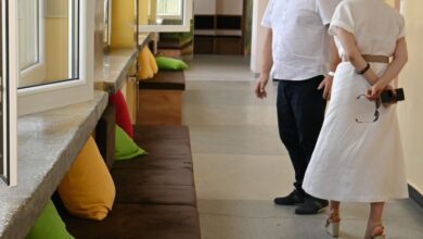 Strefa relaksu i Izba Tradycji Szkoły w I LO