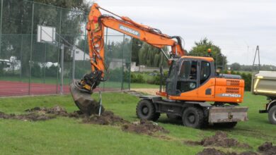 Ruszył remont boiska przy PSP w Kietlinie