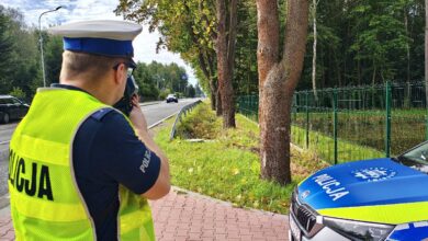 Noga z gazu! Radomszczańska drogówka kontroluje prędkość kierowców