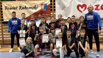 Zapaśnicy UKS „Zapaśnik” Radomsko zdominowali Turniej „Nadziei Olimpijskich” – 15 medali wraca do Radomska!
