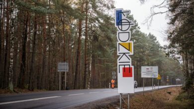 Kolejny „witacz” wita w Łódzkiem – tym razem w powiecie radomszczańskim