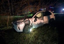 Zderzenie opla i toyoty. Kierowca trafił do szpitala