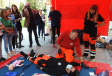 Alarm, ewakuacja, pierwsza pomoc. Radomsko szkoli swoich mieszkańców