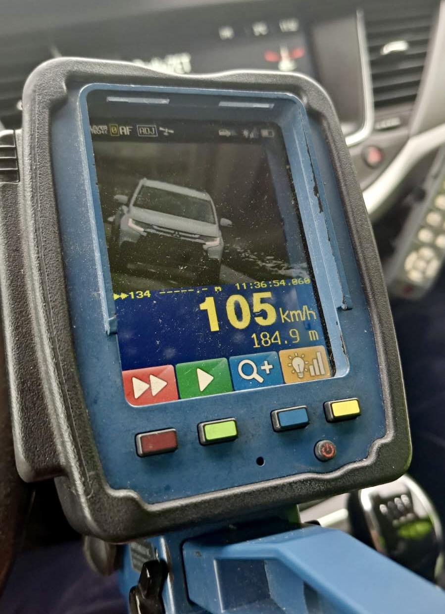 105 km/h w terenie zabudowanym. 37-latka zatrzymana w Kocierzowach