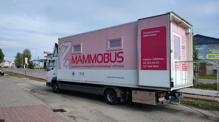 Zbadaj piersi jeszcze w tym roku. Mammobus ponownie w Radomsku