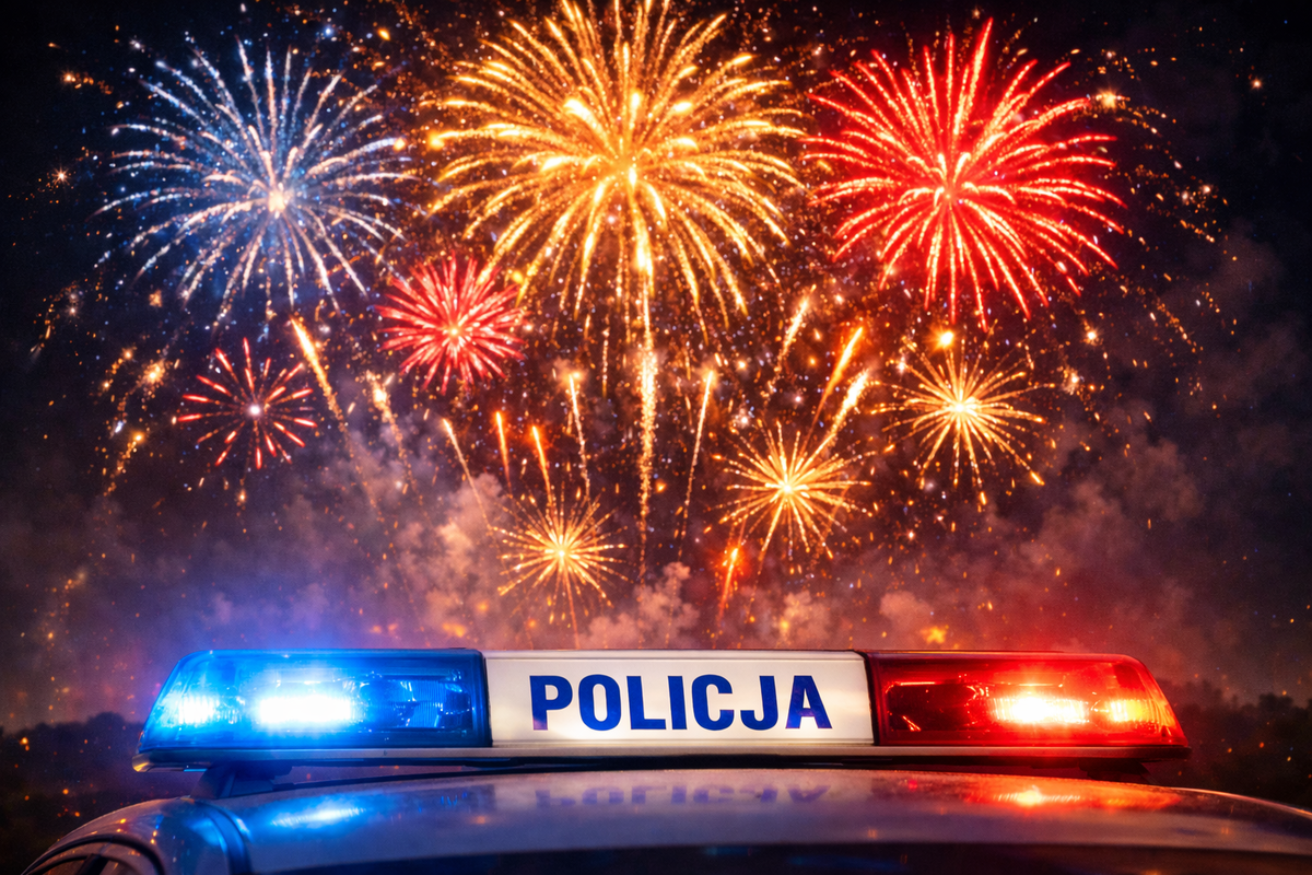 Bezpiecznie dla ludzi i zwierząt. Apel policji przed nocą sylwestrową