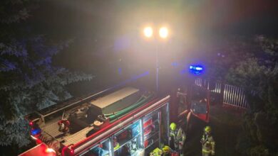 Nagłe zatrzymanie krążenia w nocy. Strażacy pierwsi na miejscu