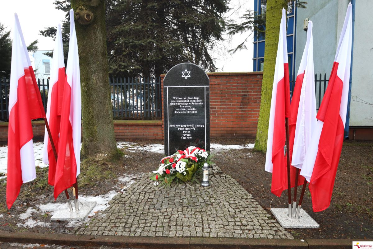 Dzień Pamięci o Ofiarach Holokaustu. Symboliczne obchody w Radomsku