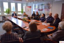 Seniorzy rozmawiali o bezpieczeństwie i zagrożeniach dnia codziennego