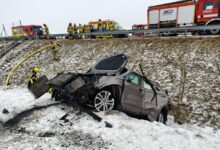 Wypadek na A1. Jedna osoba trafiła do szpitala
