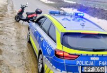 Jechał motorowerem mimo zakazu i pod wpływem alkoholu