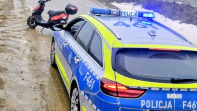 Jechał motorowerem mimo zakazu i pod wpływem alkoholu