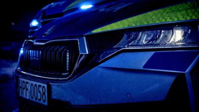 Ponad 2,5 promila i jazda na czołówkę z radiowozem w centrum Radomska