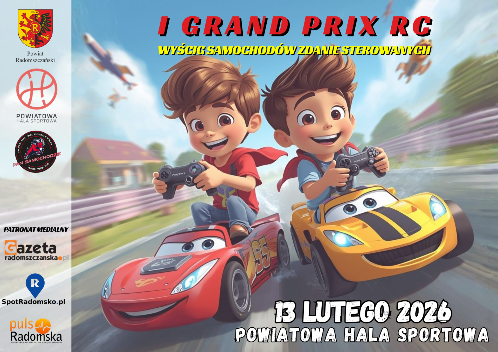 GRAND PRIX RC – emocjonujący wyścig samochodów zdalnie sterowanych w Radomsku!