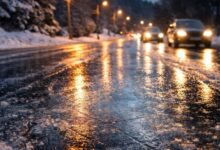 Śliskie drogi i chodniki. Ostrzeżenie pogodowe dla powiatu radomszczańskiego