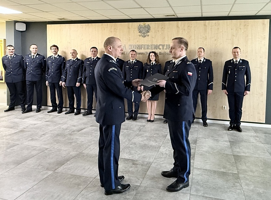 Nowy I zastępca komendanta powiatowego Policji w Radomsku