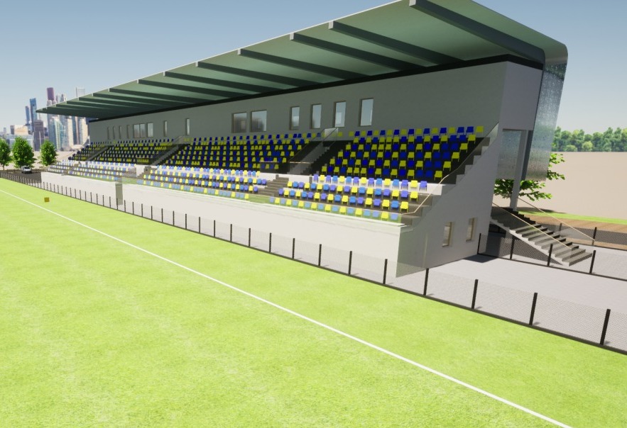 Nowoczesna trybuna na ponad tysiąc miejsc powstanie przy ul. Brzeźnickiej