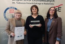 Radomszczański Ekonomik liderem przedsiębiorczości w Polsce