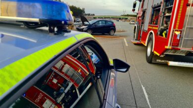 Kierowca zasnął za kierownicą. Wypadek na A1