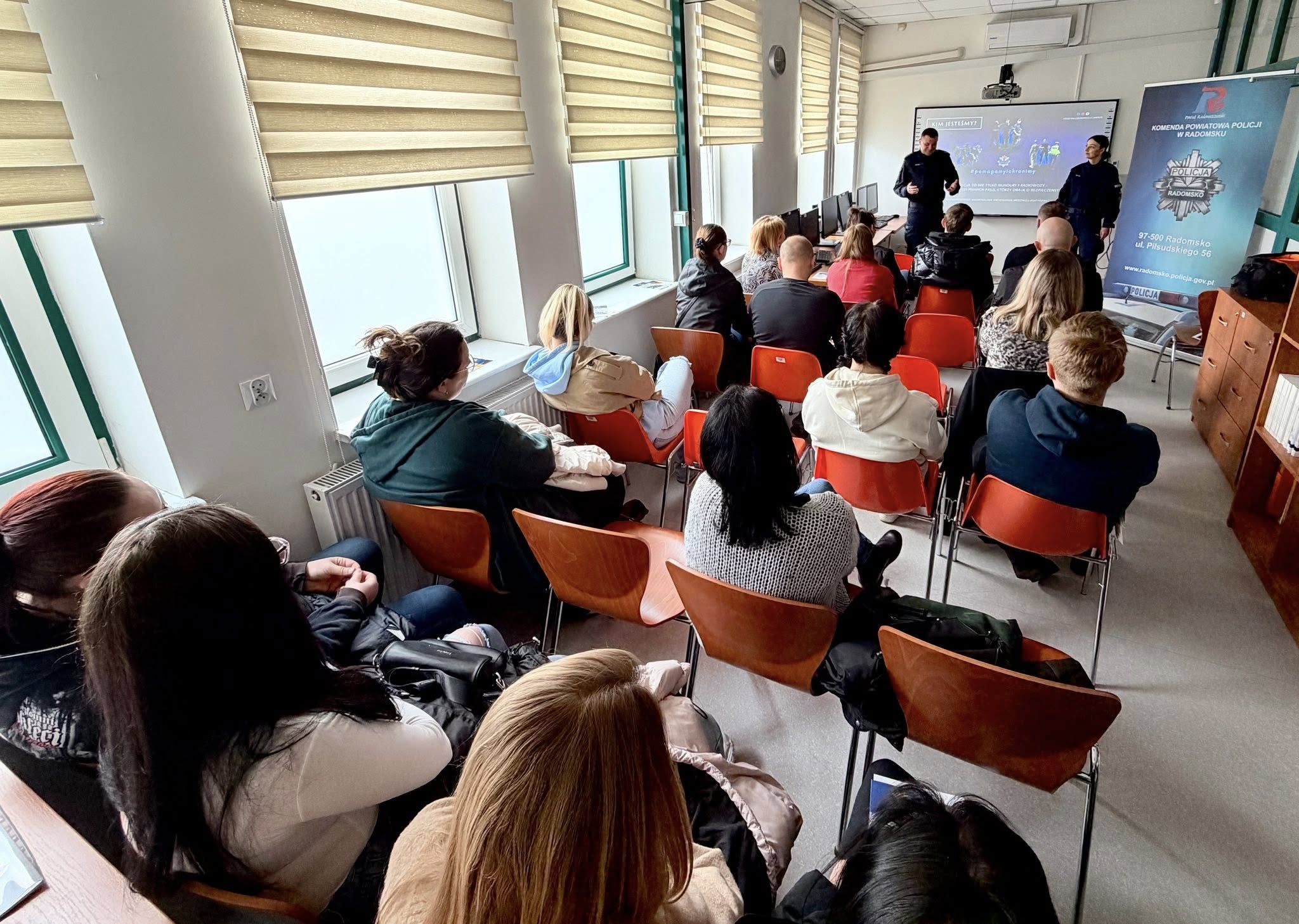 Jak zostać policjantem? Spotkanie w Radomsku