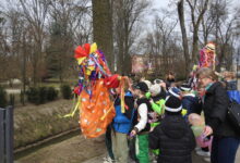 Radosne powitanie wiosny w mieście