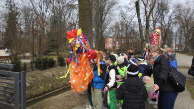Radosne powitanie wiosny w mieście