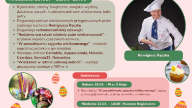 Rodzinne atrakcje i tradycyjne smaki – Jarmark Wielkanocny już 29 marca