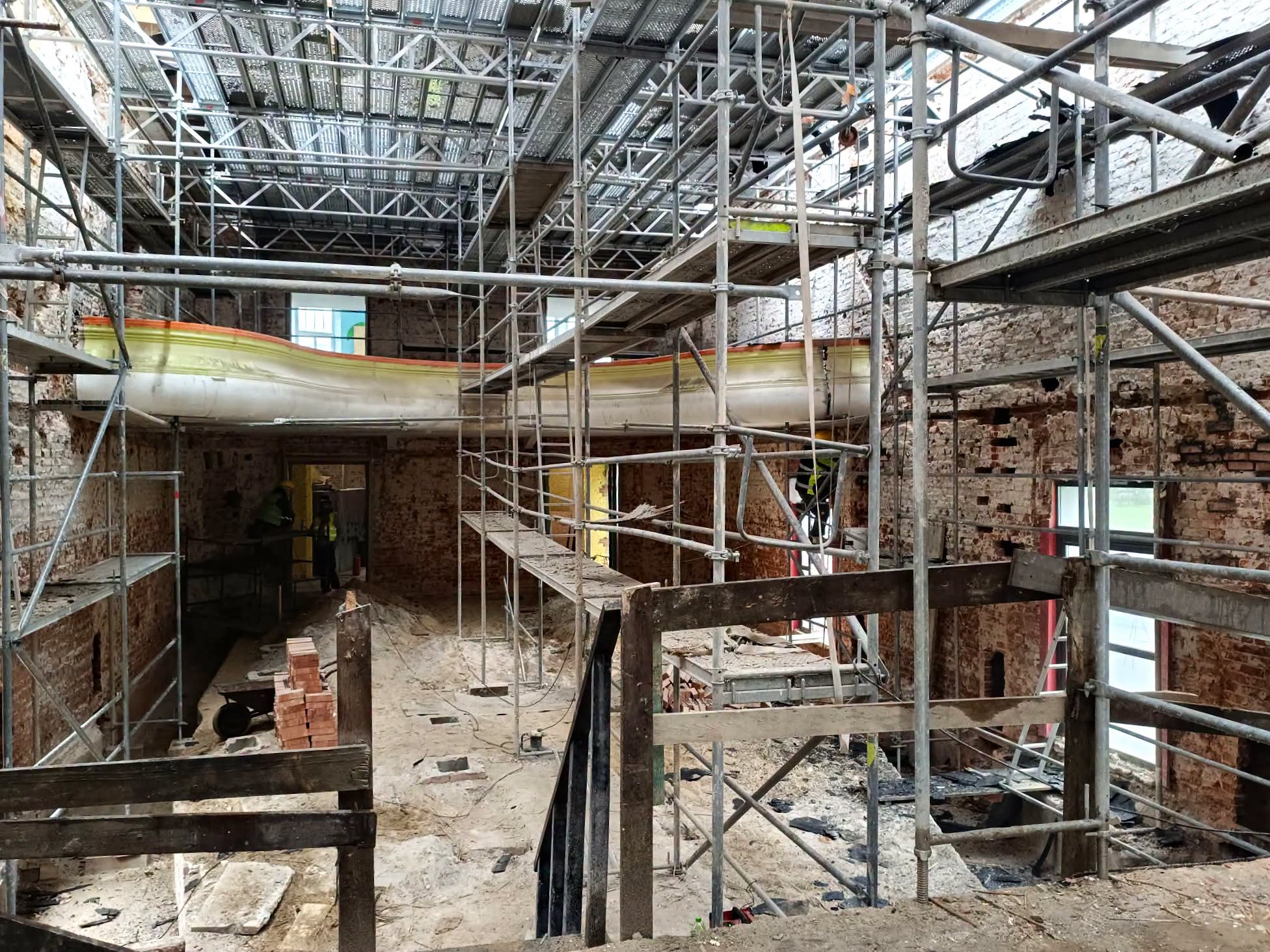 Postępuje remont zabytkowej Kinemy