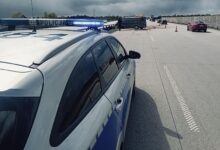 Groźne zdarzenie na A1. Kierowca uderzył w bariery. Są utrudnienia w kierunku Katowic