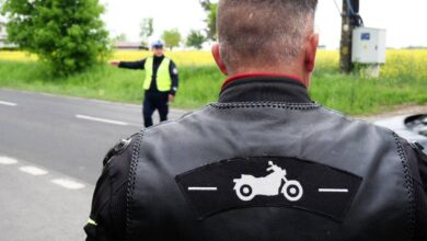 Motocykl nie wybacza błędów. Dwa wypadki w jeden weekend
