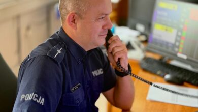 Nie pozostał obojętny. Funkcjonariusz z Radomska uratował 44-latka