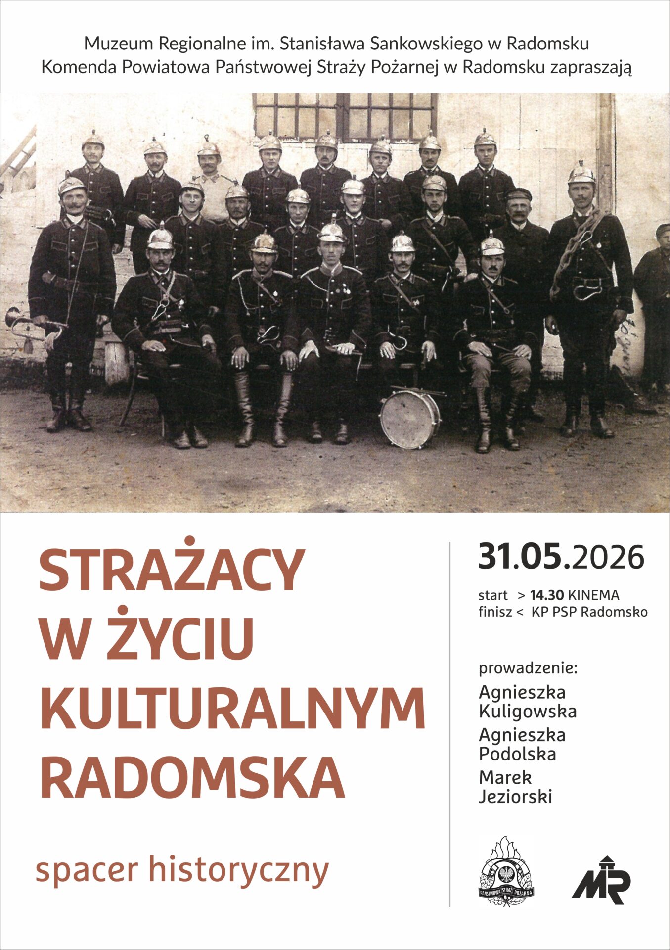 Strażacy i historia Radomska. Wyjątkowy spacer już 31 maja