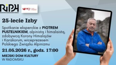 Inspirująca opowieść o górach i determinacji. Piotr Pustelnik w Radomsku