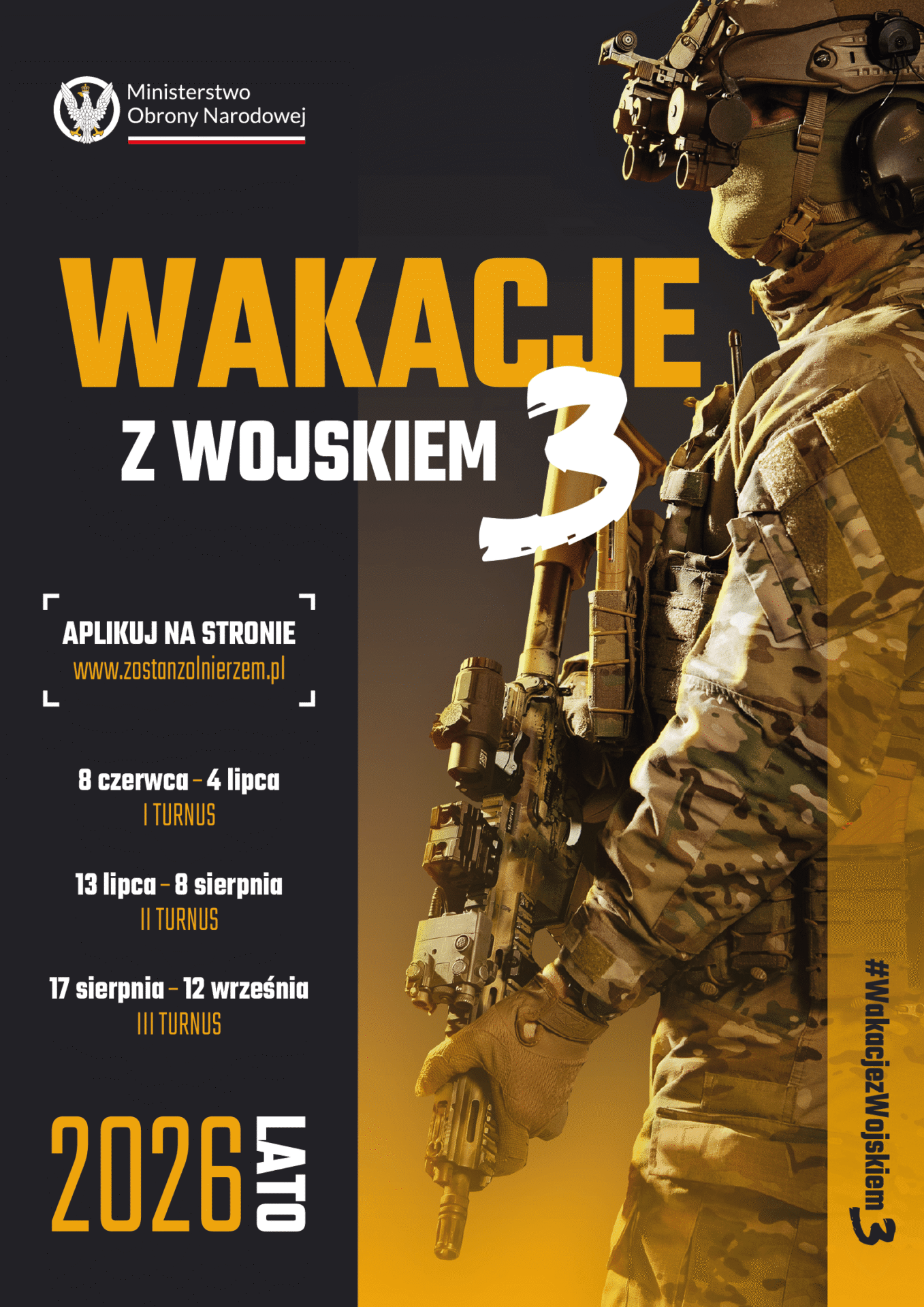 Mundur na lato? realizowane są zapisy do programu Wakacje z wojskiem 3