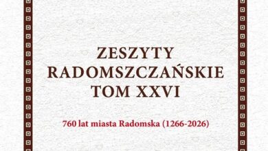 Historia regionu na kartach XXVI tomu „Zeszytów Radomszczańskich”