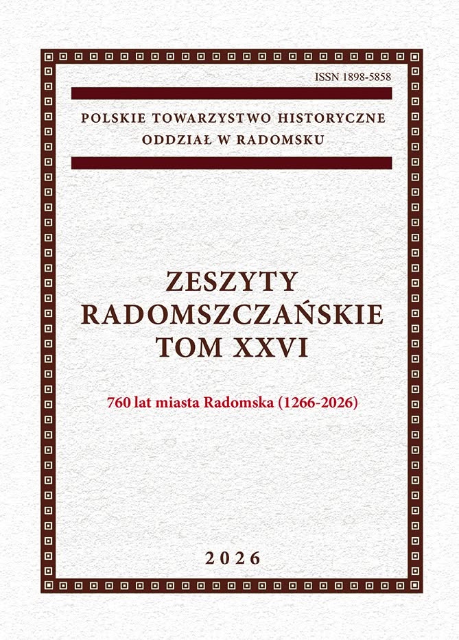 Historia regionu na kartach XXVI tomu „Zeszytów Radomszczańskich”