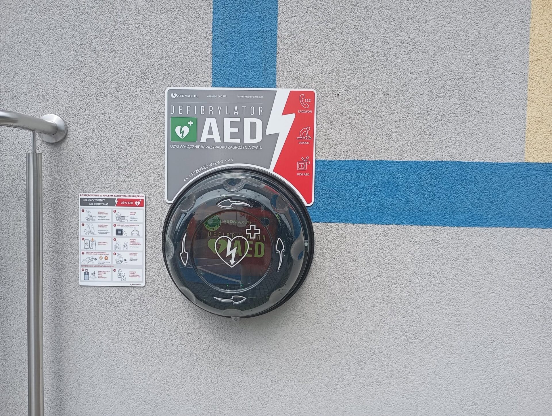 Bezpieczniejsze szkoły w Radomsku. AED dostępne w każdej podstawówce
