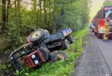 Upał mógł doprowadzić do tragedii. Groźny wypadek pod Radomskiem