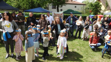 Rodzinny Festyn z okazji 760-lecia Radomska już za nami 13 czerwca 2026 roku na terenie Publicznego Przedszkola nr 9 odbył się wyjątkowy Rodzinny Festyn zorganizowany z okazji 760. urodzin Radomska. Było to niezwykle radosne wydarzenie, które zgromadziło liczne grono dzieci, rodziców, dziadków oraz mieszkańców naszego miasta. Przygotowanie festynu wymagało wielu tygodni pracy, zaangażowania i starannych przygotowań. Dlatego pragniemy serdecznie podziękować wszystkim Rodzicom za okazaną pomoc, wsparcie oraz aktywne włączenie się w organizację tego wyjątkowego dnia. Dzięki Państwa zaangażowaniu mogliśmy wspólnie stworzyć piękne wydarzenie pełne uśmiechu i rodzinnej atmosfery. Choć początek dnia nie napawał optymizmem – rano towarzyszył nam deszcz – pogoda szybko się poprawiła, a nad przedszkolem pojawiło się słońce. Nie przeszkodziło to uczestnikom w dobrej zabawie, a frekwencja przerosła nasze oczekiwania. Teren przedszkola wypełnił się gośćmi, którzy chętnie korzystali z przygotowanych atrakcji. Najmłodsi z ogromnym entuzjazmem bawili się na dmuchańcach, zajadali watę cukrową i popcorn, a także wybierali kolorowe tatuaże. Dużym zainteresowaniem cieszyły się liczne konkursy i zabawy przygotowane dla całych rodzin. Szczególnym momentem festynu było uroczyste pasowanie trzylatków na przedszkolaków. Dla najmłodszych dzieci oraz ich rodziców była to wyjątkowa i wzruszająca chwila, która na długo pozostanie w pamięci wszystkich uczestników. Ogromne brawa otrzymał także teatrzyk „Czerwony Kapturek” przygotowany przez pracowników naszego przedszkola. Wspaniała gra aktorska i humorystyczna interpretacja znanej bajki dostarczyły wielu emocji zarówno dzieciom, jak i dorosłym. Uroczystość uświetnił również występ Kapeli Radomszczańskiej, która wprowadziła uczestników w radosny, jubileuszowy nastrój. Cieszymy się, że mogliśmy wspólnie świętować 760-lecie Radomska w tak serdecznej i rodzinnej atmosferze. Dziękujemy wszystkim gościom za obecność, uśmiech i wspólnie spędzony czas.