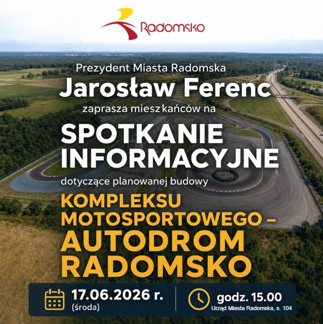 Autodrom Radomsko. Inwestycja za 60 mln zł budzi obawy mieszkańców