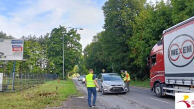 Akcja „Trzeźwy poranek” w Radomsku. Policja skontrolowała 30 kierowców i rowerzystów