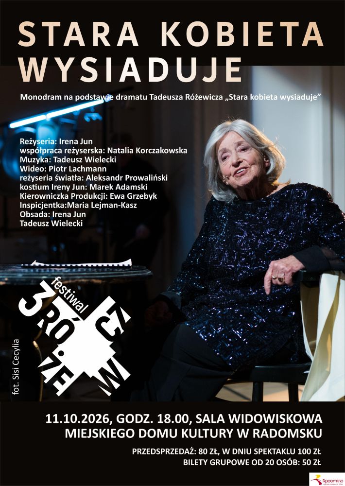 MDK zaprasza na Festiwal 3xRóżewicz. W programie trzy wyjątkowe wydarzenia teatralne